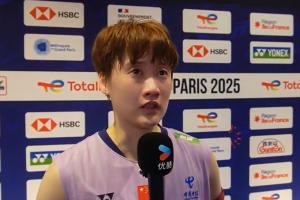 陈雨菲赛后一度泪崩：从昨天结束到刚上场，我已经吃了八颗止疼药