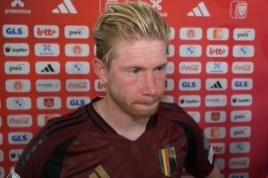 德布劳内：我们完成了本期国家队任务，今天表现不错但能踢得更好