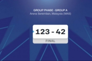 碾压局！U16女篮亚洲杯小组赛澳大利亚123比42大胜菲律宾81分