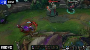 Bin越塔玩隧道被塔疯狂白打送出单杀 休息室Shad0w看到人麻了！