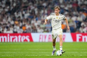 记者：赫伊森、阿诺德、卡瓦哈尔、塞巴略斯参加皇马合练