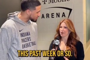 这是真带着恨啊！哈利伯顿记得所有排在自己之前的选秀球员